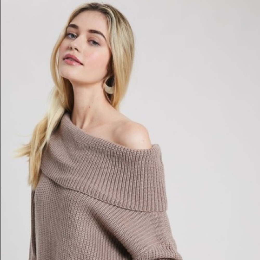 NWT 💞 Long Sleeve Cowl Neck Sweater Top - Picture 4 of 8